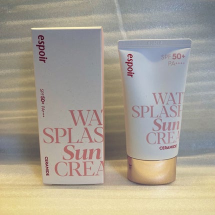 ウォータースプラッシュサンクリーム セラミド/espoir/日焼け止めクリームを使ったクチコミ(2枚目)