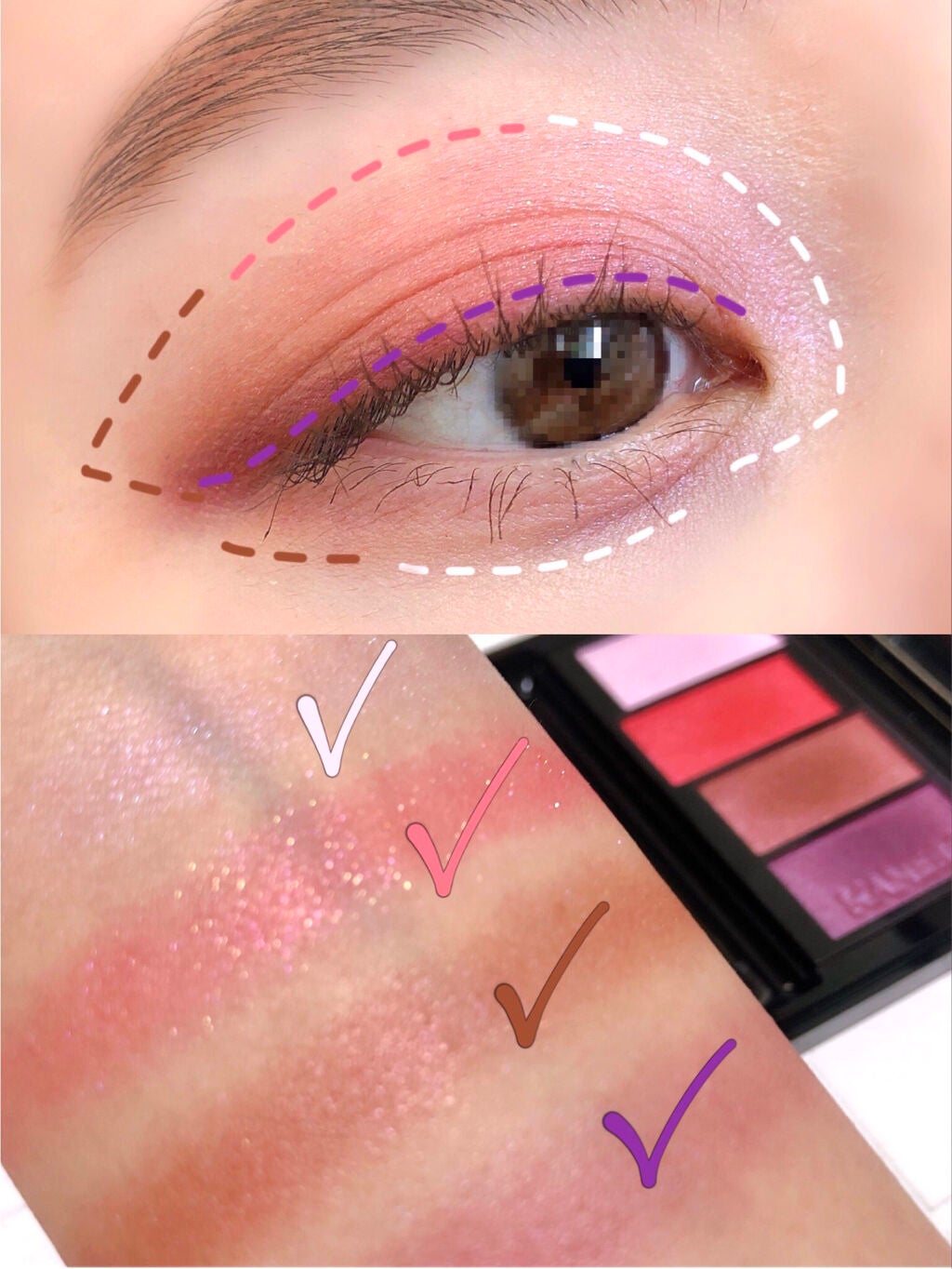 レイヤードカラーズアイシャドウ/KANEBO/アイシャドウパレットを使ったクチコミ(10枚目)