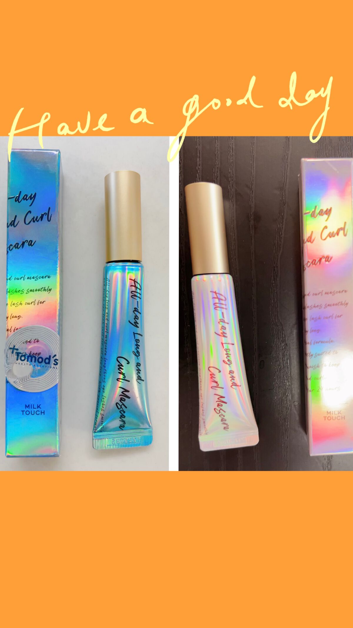 オールデイ ロング アンド カール マスカラ/Milk Touch/マスカラを使ったクチコミ（1枚目）