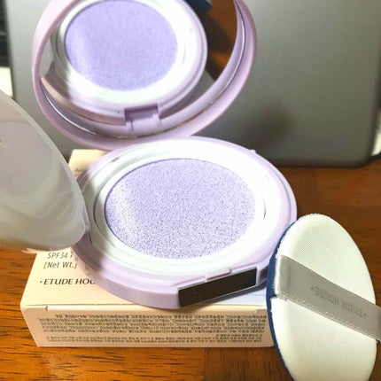 エニークッション カラーコレクター/ETUDE/化粧下地を使ったクチコミ(2枚目)