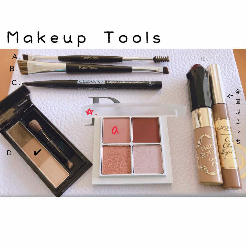 カラーチェンジアイブロウ/キャンメイク/眉マスカラを使ったクチコミ（2枚目）