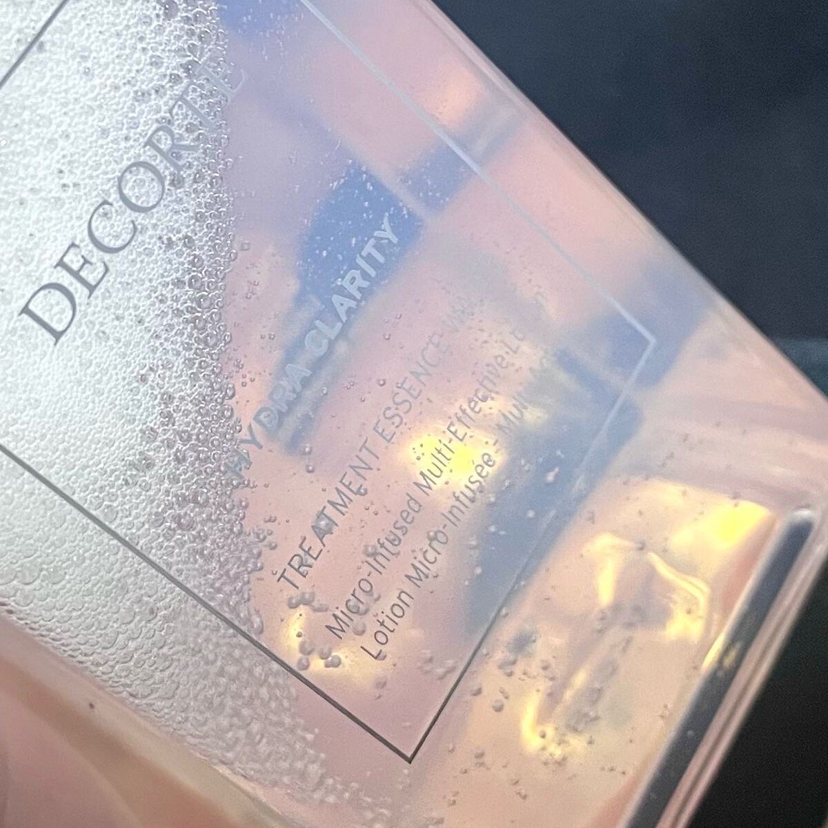 イドラクラリティ 薬用 トリートメント エッセンス ウォーター/DECORTÉ/化粧水を使ったクチコミ(2枚目)