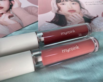 カラーフォーミーリップティント/myroink/リップティントを使ったクチコミ(2枚目)