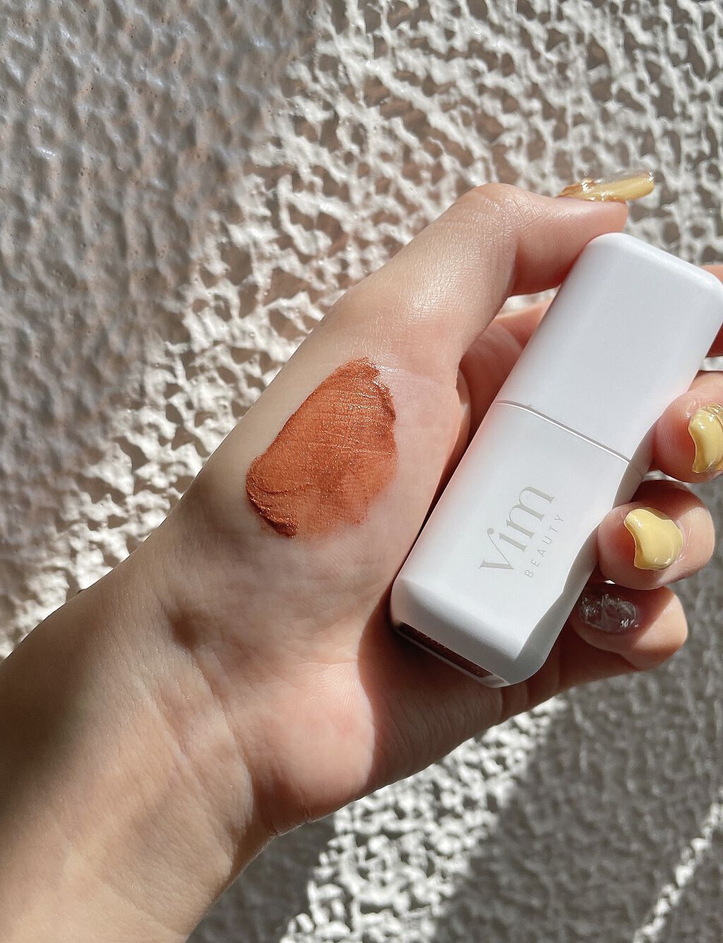 my confidence lip souffle matte  luxury caramel brown（高級なキャラメルブラウン）/vim BEAUTY/口紅を使ったクチコミ（1枚目）