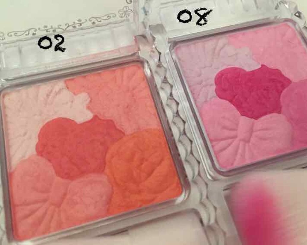 グロウフルールチークス/キャンメイク/パウダーチークを使ったクチコミ(2枚目)