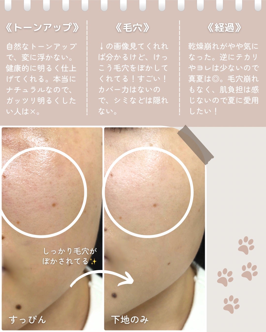 毛穴パテ職人 毛穴崩れブロック下地/毛穴パテ職人/化粧下地を使ったクチコミ(3枚目)