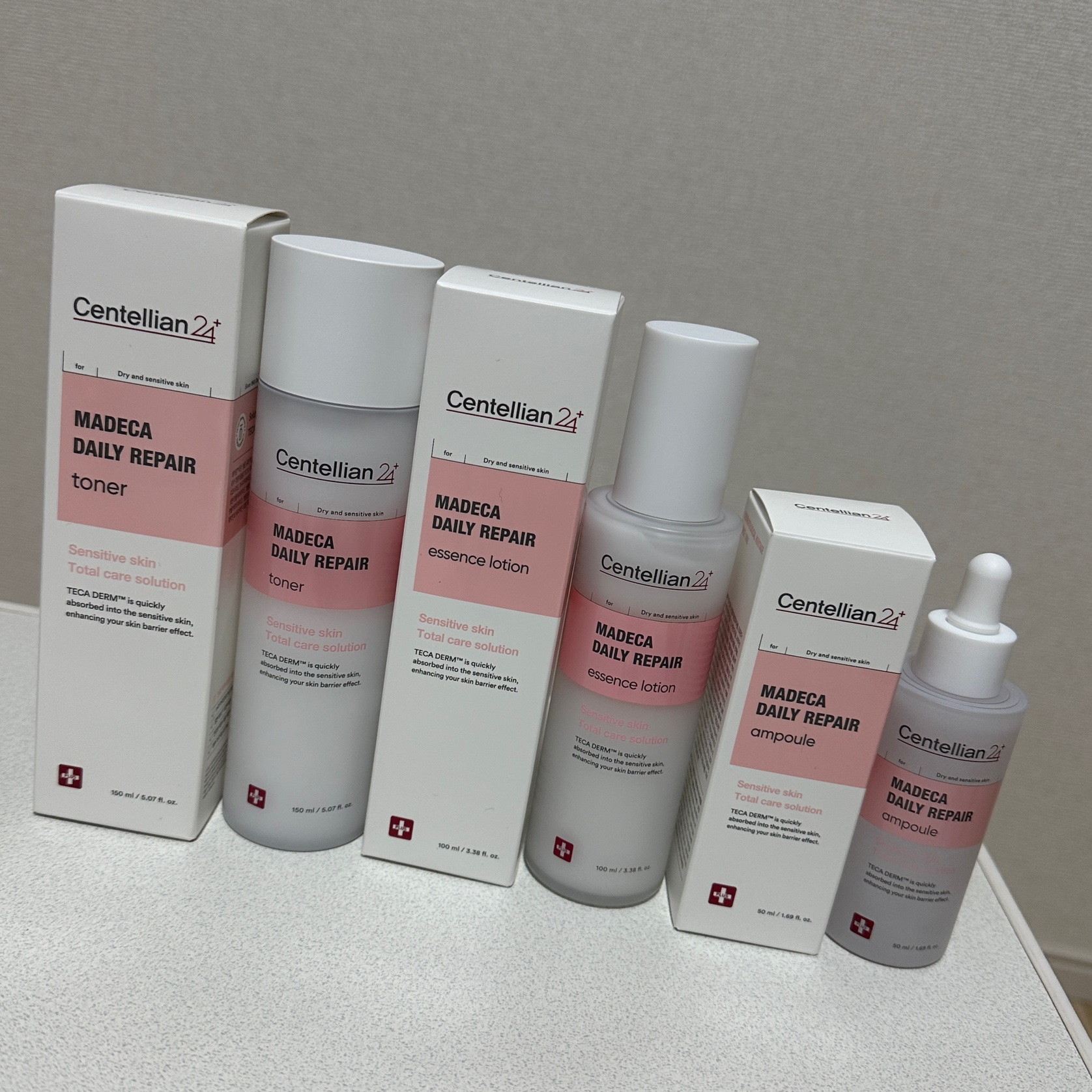 マデカデイリーリペアアンプル/センテリアン24/美容液を使ったクチコミ（1枚目）