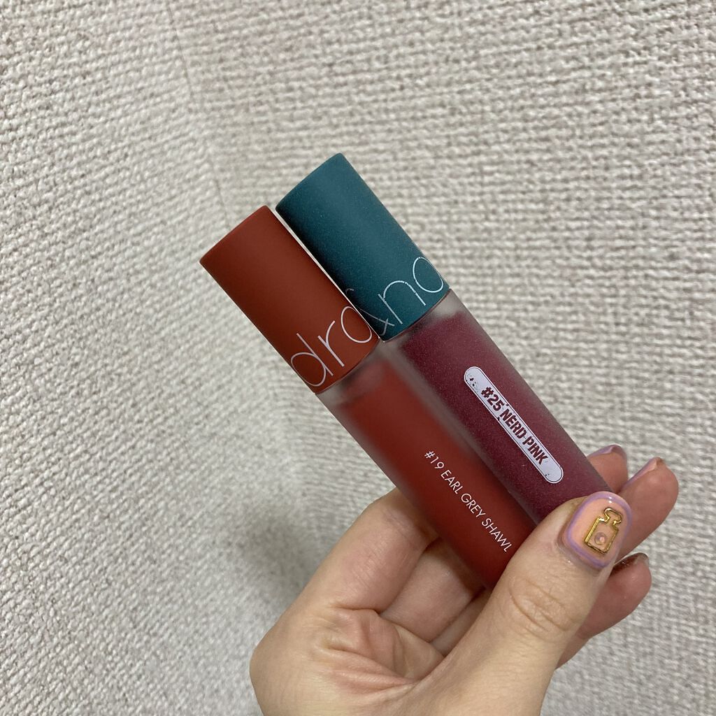 ゼロベルベットティント/rom&nd/リップティントを使ったクチコミ（1枚目）