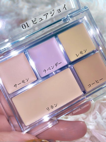 キル カバー ファンウェア コンシール パレット/CLIO/パレットコンシーラーを使ったクチコミ(2枚目)