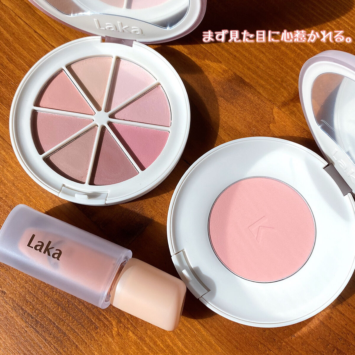 バイタルシアーブラッシャー/Laka/パウダーチークを使ったクチコミ（2枚目）