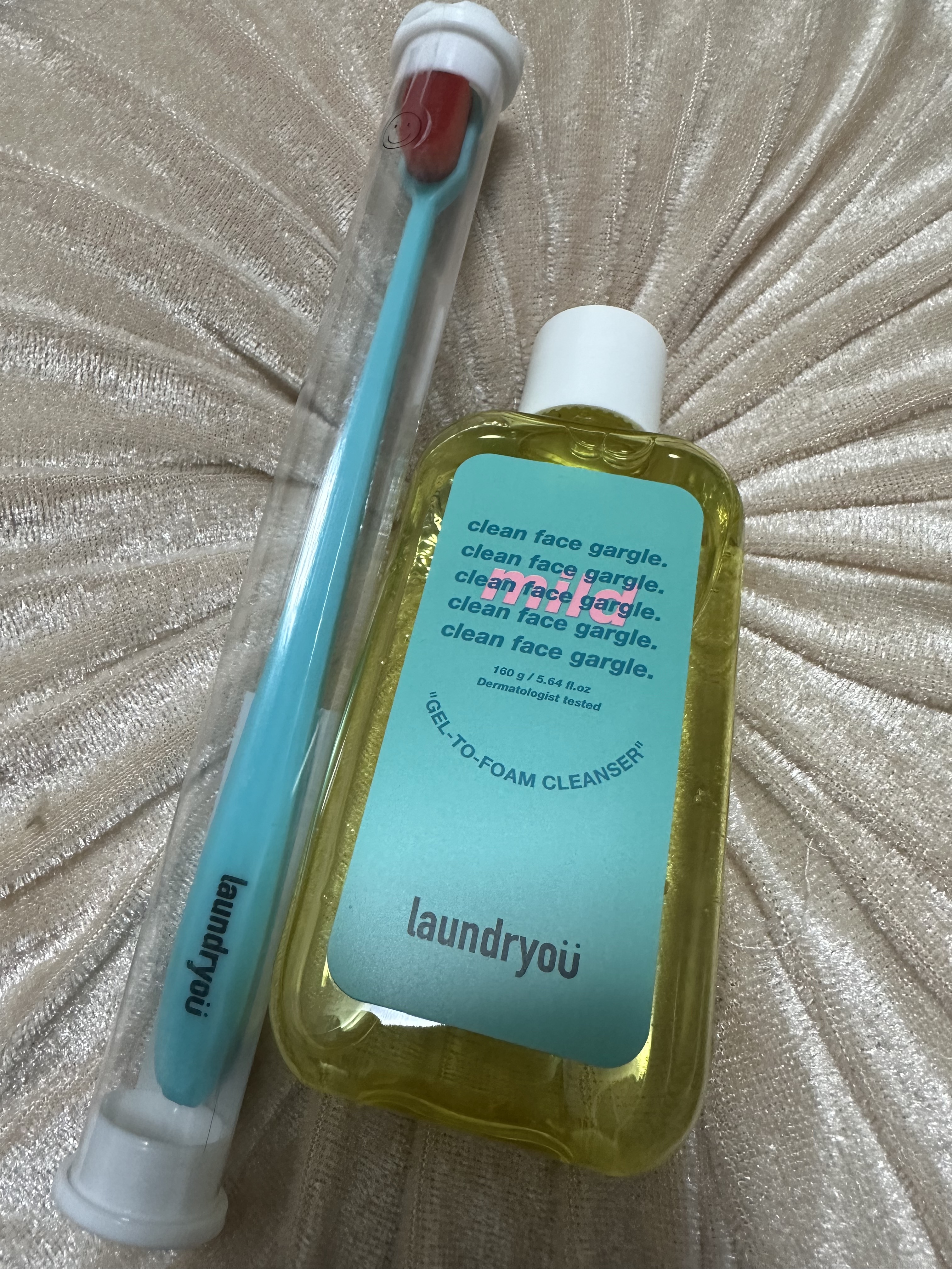 clean face gargle gel foam cleanser/laundryou/その他洗顔料を使ったクチコミ（1枚目）