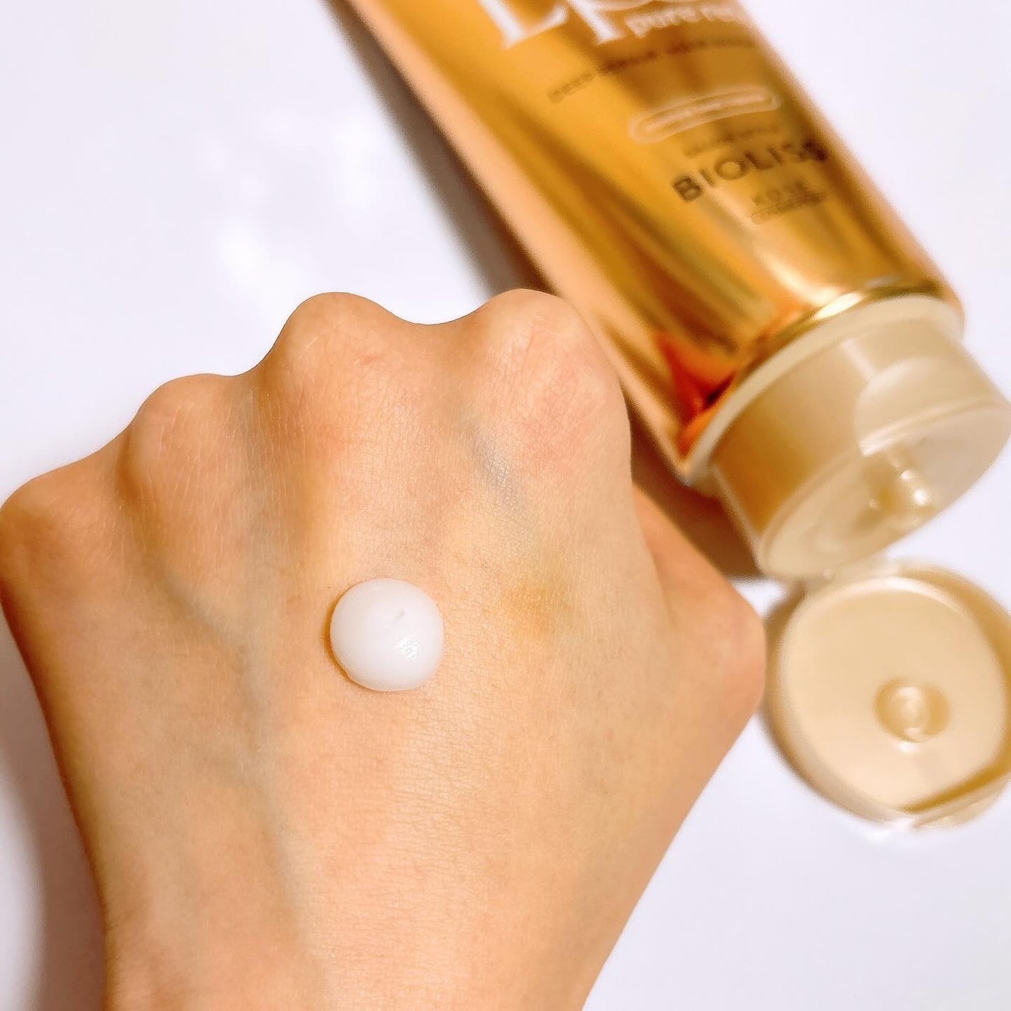 SS ビオリス ピュアレタッチ グロウヘア オイルインミスト/SSビオリス/アウトバストリートメントを使ったクチコミ(5枚目)