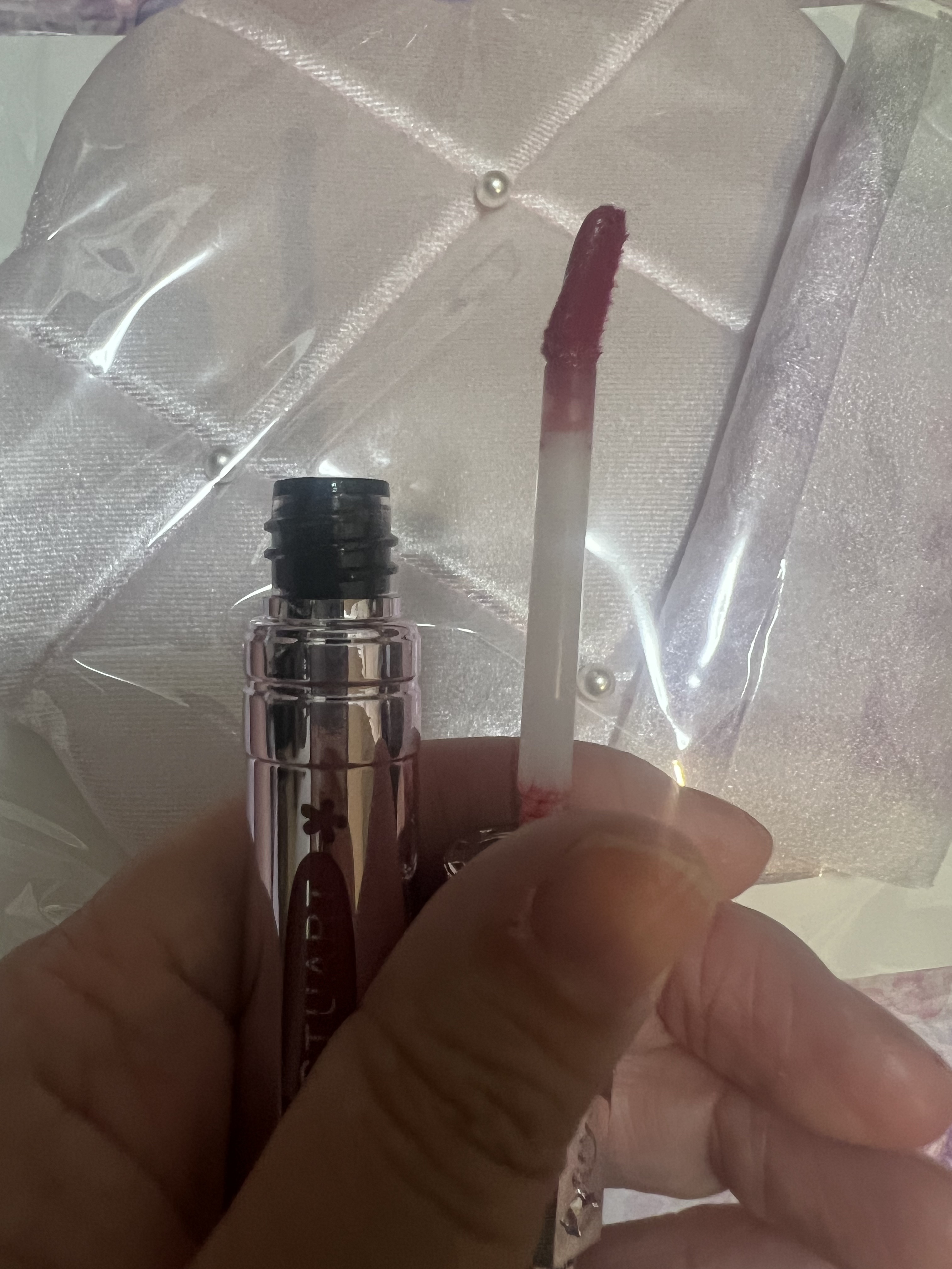 ユニコーンユートピア コレクション タイムレスグロウ　ルージュティント　ユニコーンユートピア/JILL STUART/メイクアップキットを使ったクチコミ（2枚目）