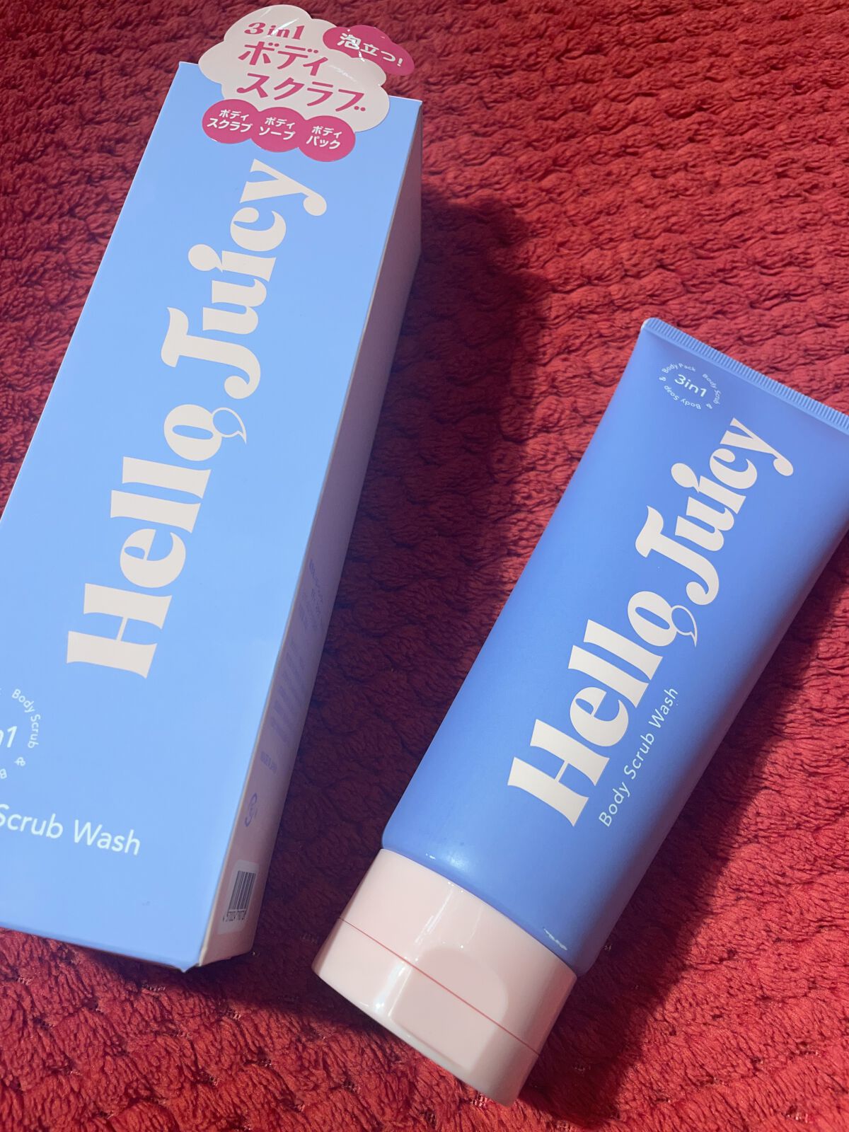 ボディスクラブウォッシュ/Hello Juicy/ボディスクラブを使ったクチコミ（1枚目）