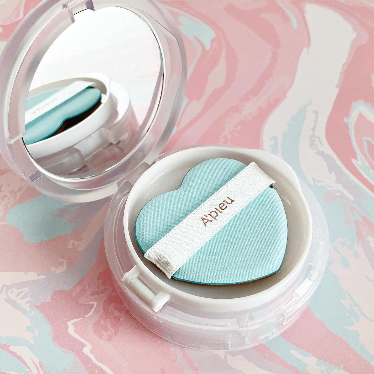 ウォーターロック サラサラパクト/A’pieu/フェイスパウダーを使ったクチコミ(3枚目)