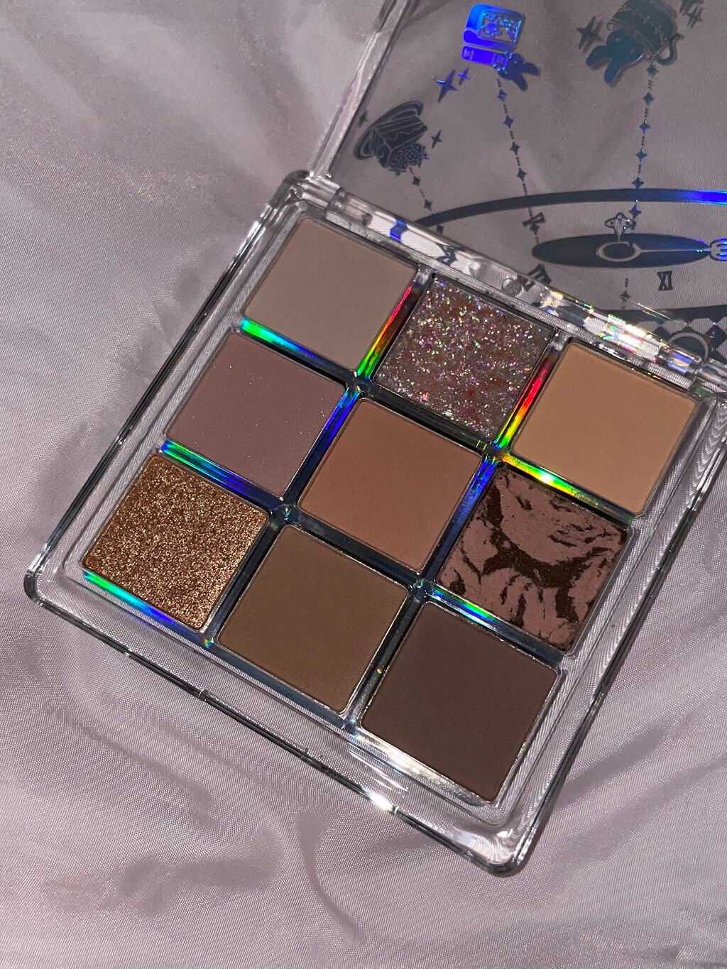 クォーツ 9色アイシャドウパレット(ドリームランドアイシャドウ)/ZEESEA/アイシャドウパレットを使ったクチコミ(2枚目)