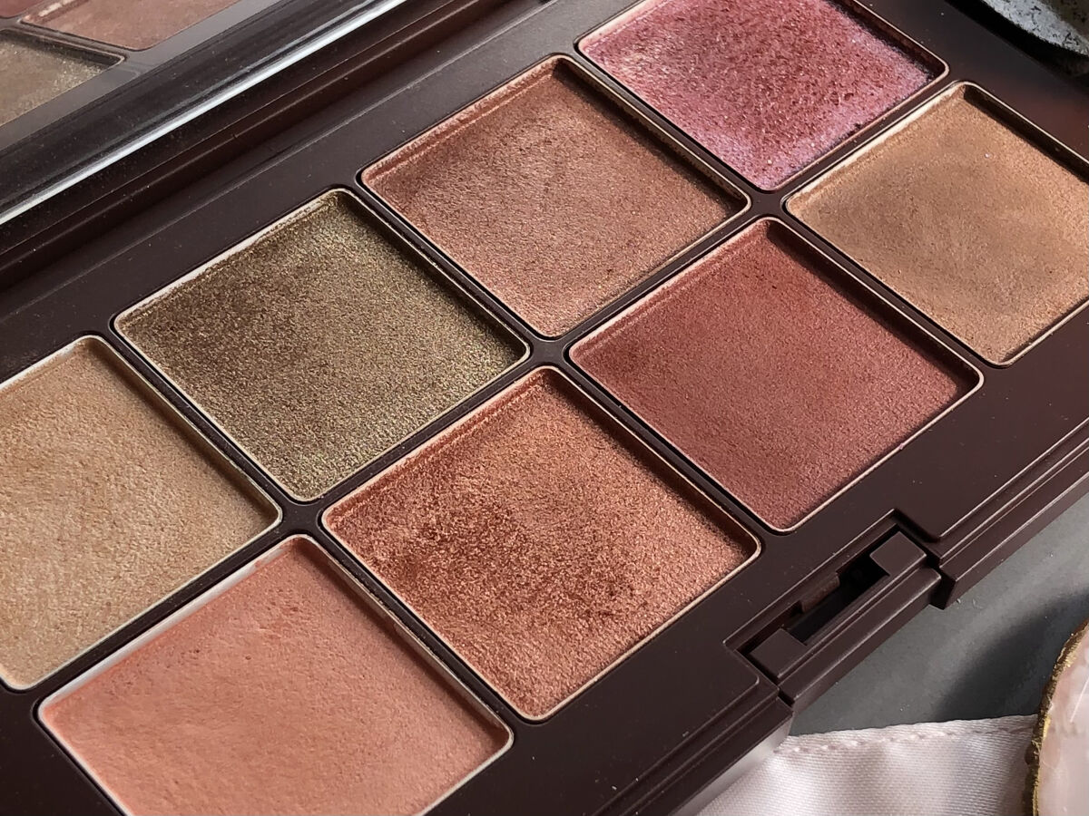 ウォーム メモリーズ アイシャドウパレット/RMK/アイシャドウパレットを使ったクチコミ（2枚目）