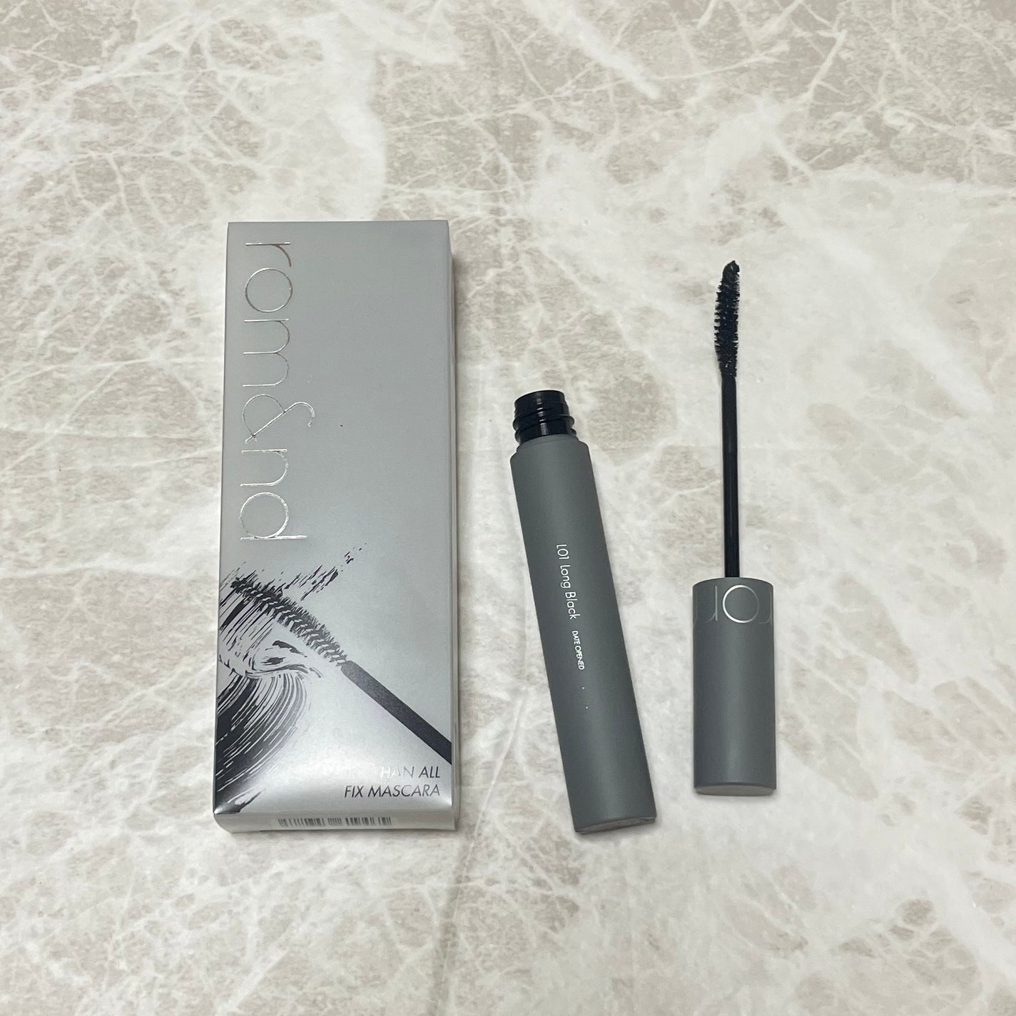 ハンオールフィックスマスカラ/rom&nd/マスカラを使ったクチコミ(2枚目)