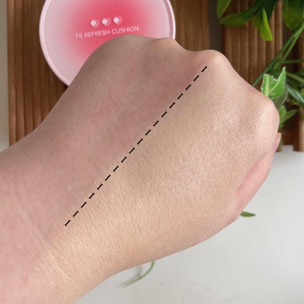 F5 リフレッシュクッション/keybo/クッションファンデーションを使ったクチコミ(5枚目)