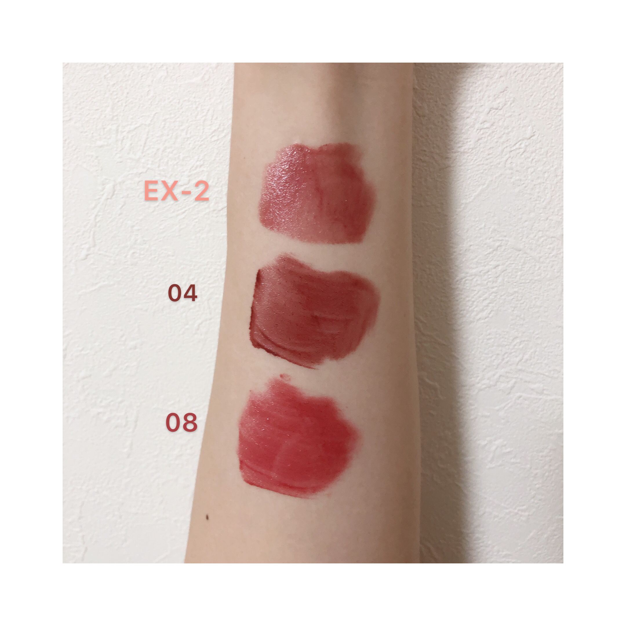 RMK リクイド リップカラー EX-02 ラディアント アマランス（数量限定）/RMK/口紅を使ったクチコミ（2枚目）