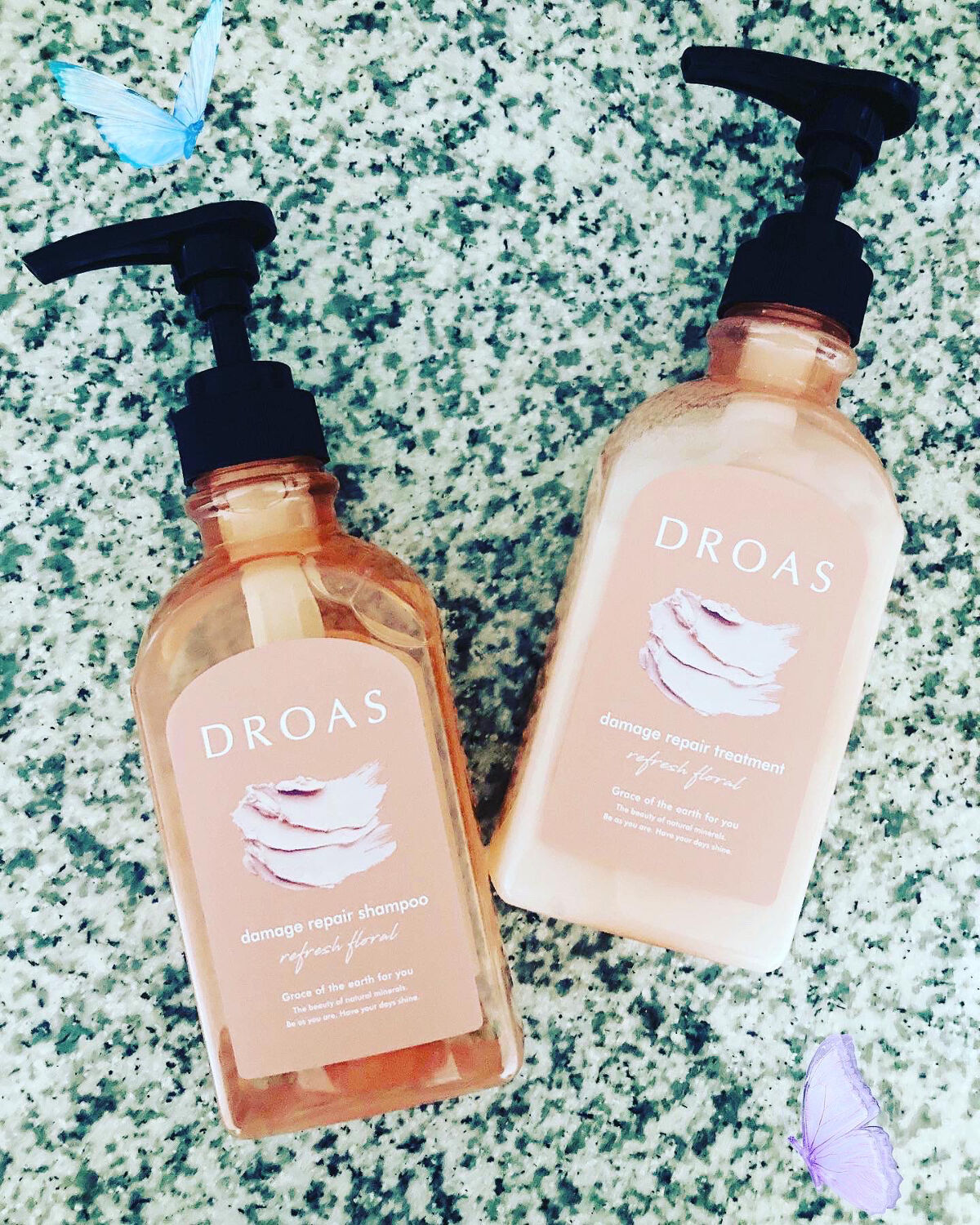 ダメージリペアシャンプー／トリートメント/DROAS/市販シャンプーを使ったクチコミ（1枚目）