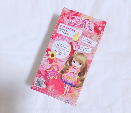 ミルキーヘアカラー/フレッシュライト/ヘアカラーを使ったクチコミ(2枚目)