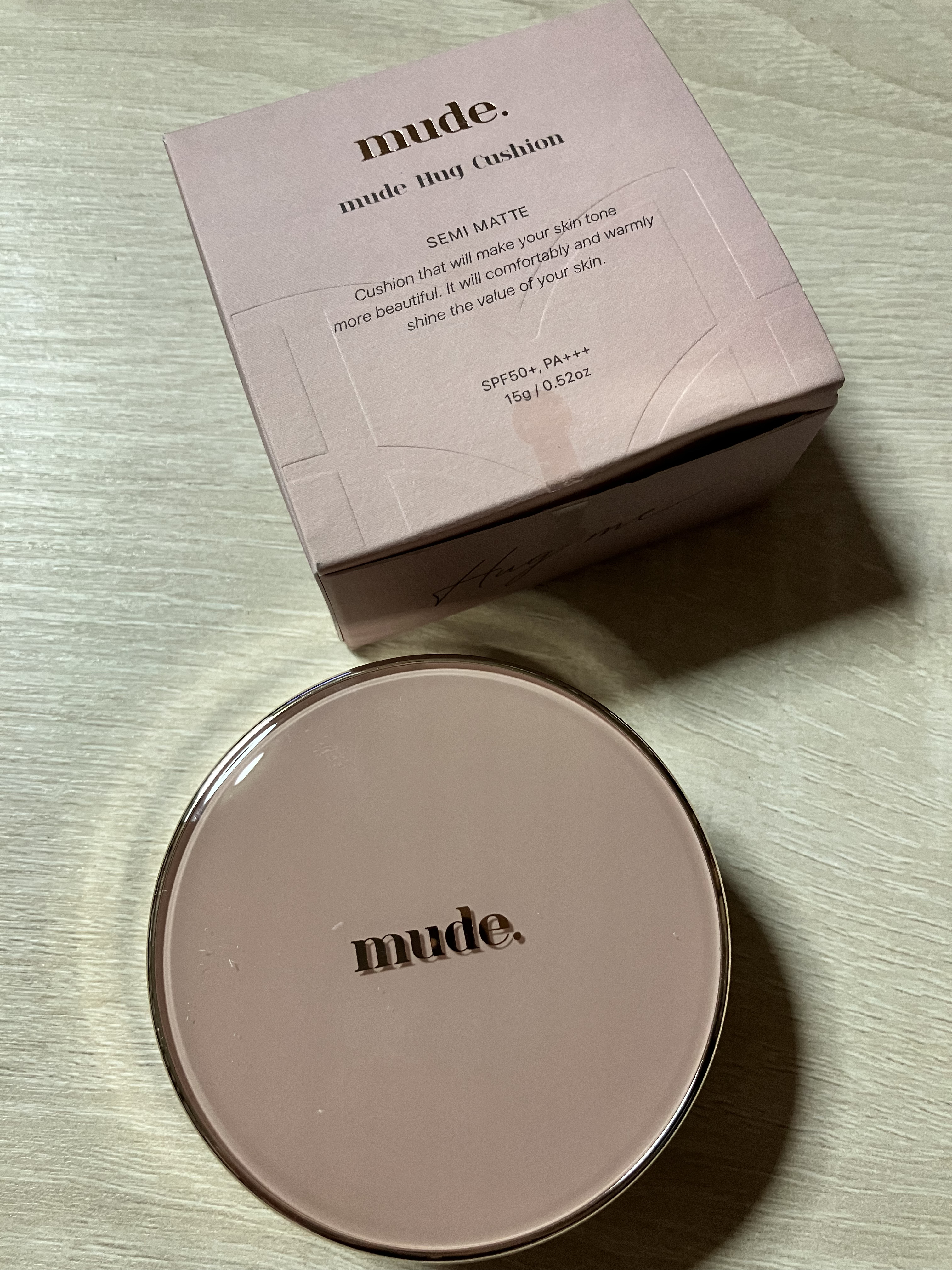 ハグクッション/mude./クッションファンデーションを使ったクチコミ（1枚目）