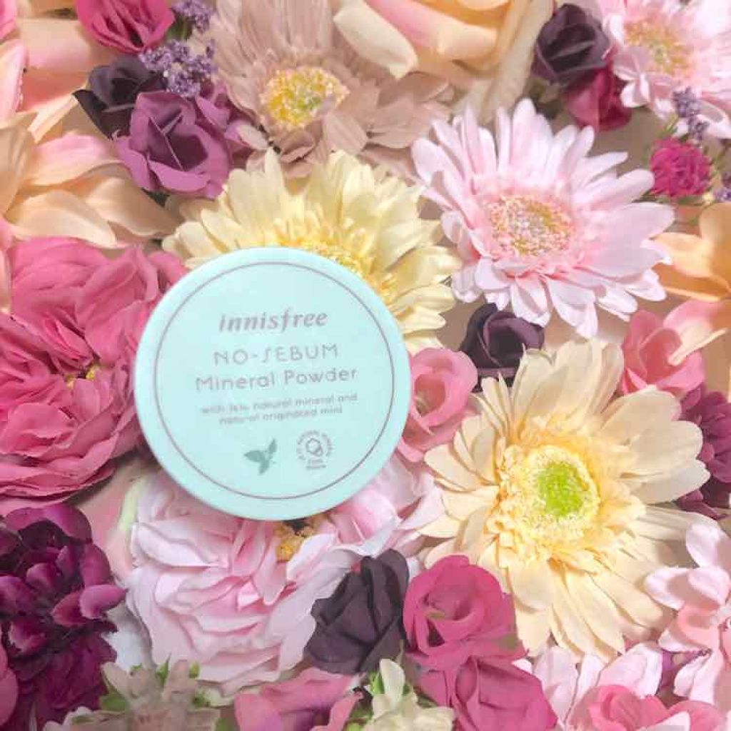ノーセバム ミネラルパウダー/innisfree/ルースパウダーを使ったクチコミ（1枚目）