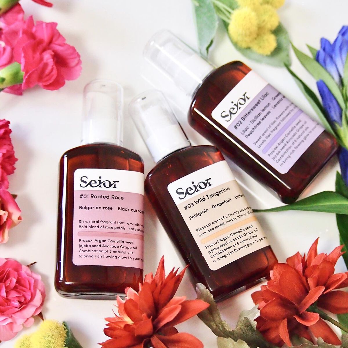 ヘアセラム/seior/ヘアオイルを使ったクチコミ（1枚目）