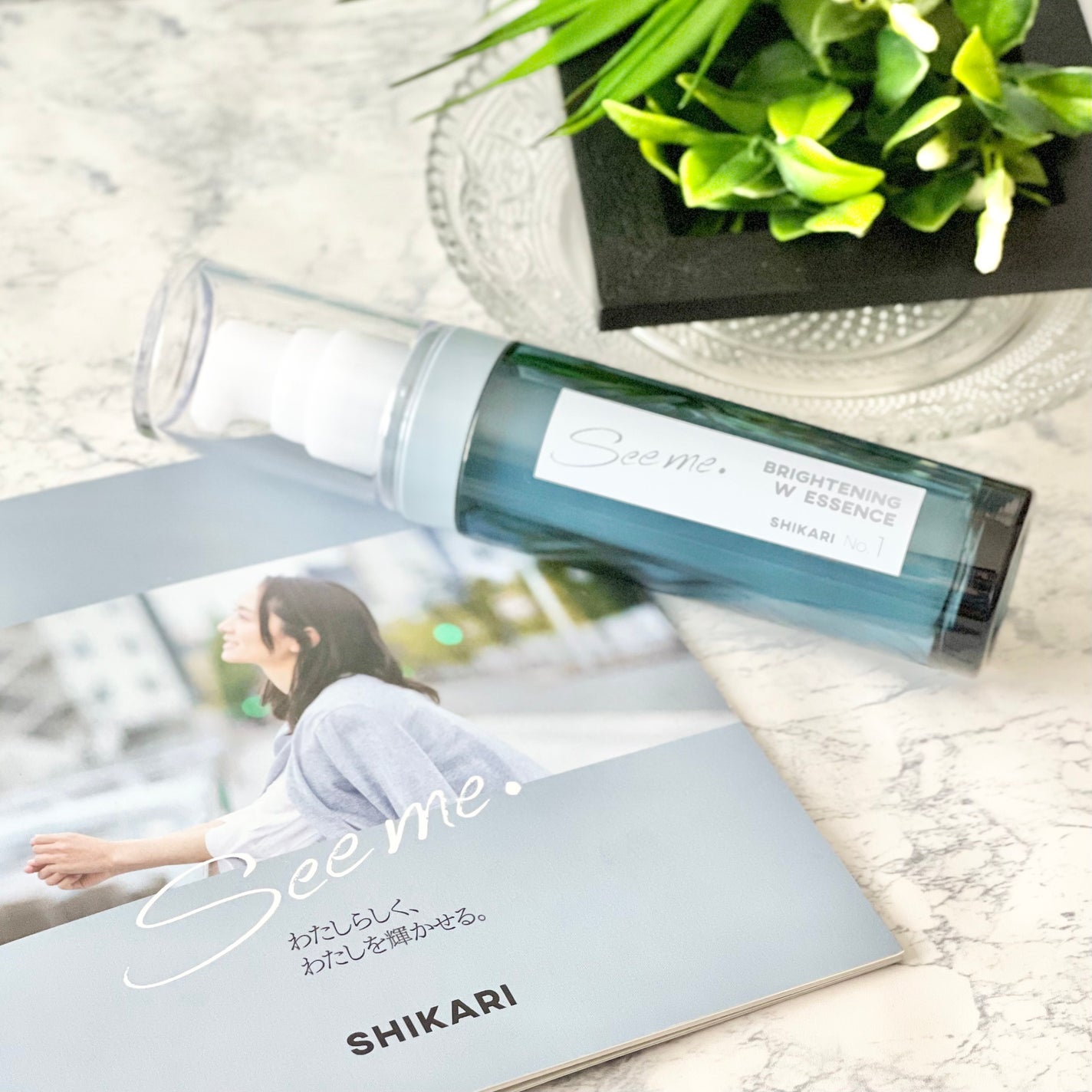 SHIKARI BRIGHTENING W ESSENCE/SHIKARI/美容液を使ったクチコミ(1枚目)