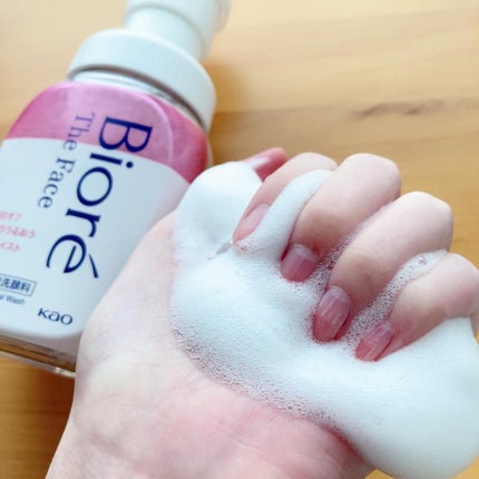 ビオレ ザフェイス 泡洗顔料 ディープモイスト/ビオレ/泡洗顔を使ったクチコミ(3枚目)