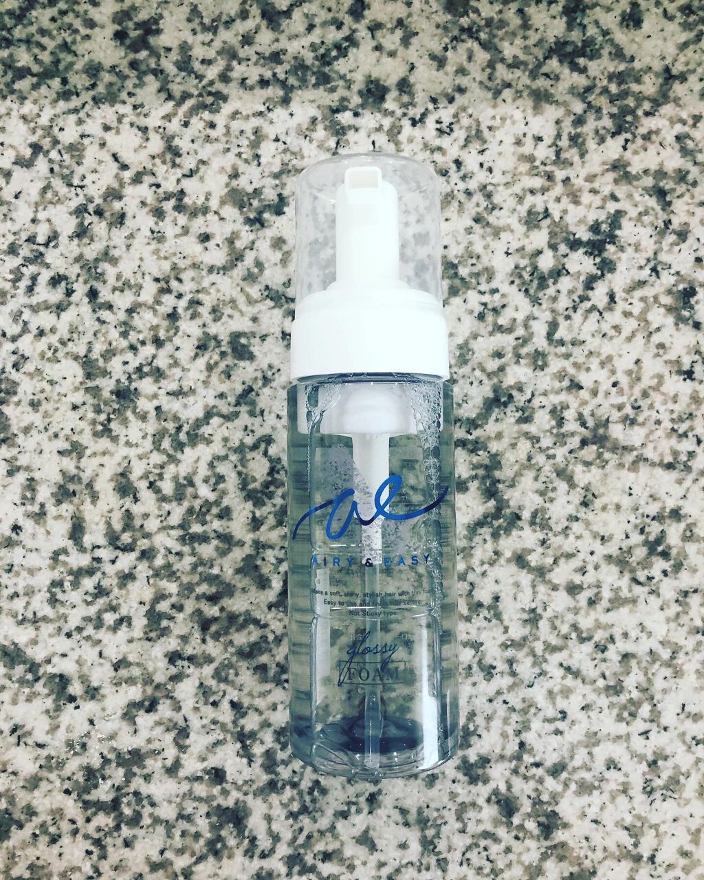 グロッシーオイルフォーム/エアリー&イージー/ヘアオイルを使ったクチコミ(2枚目)