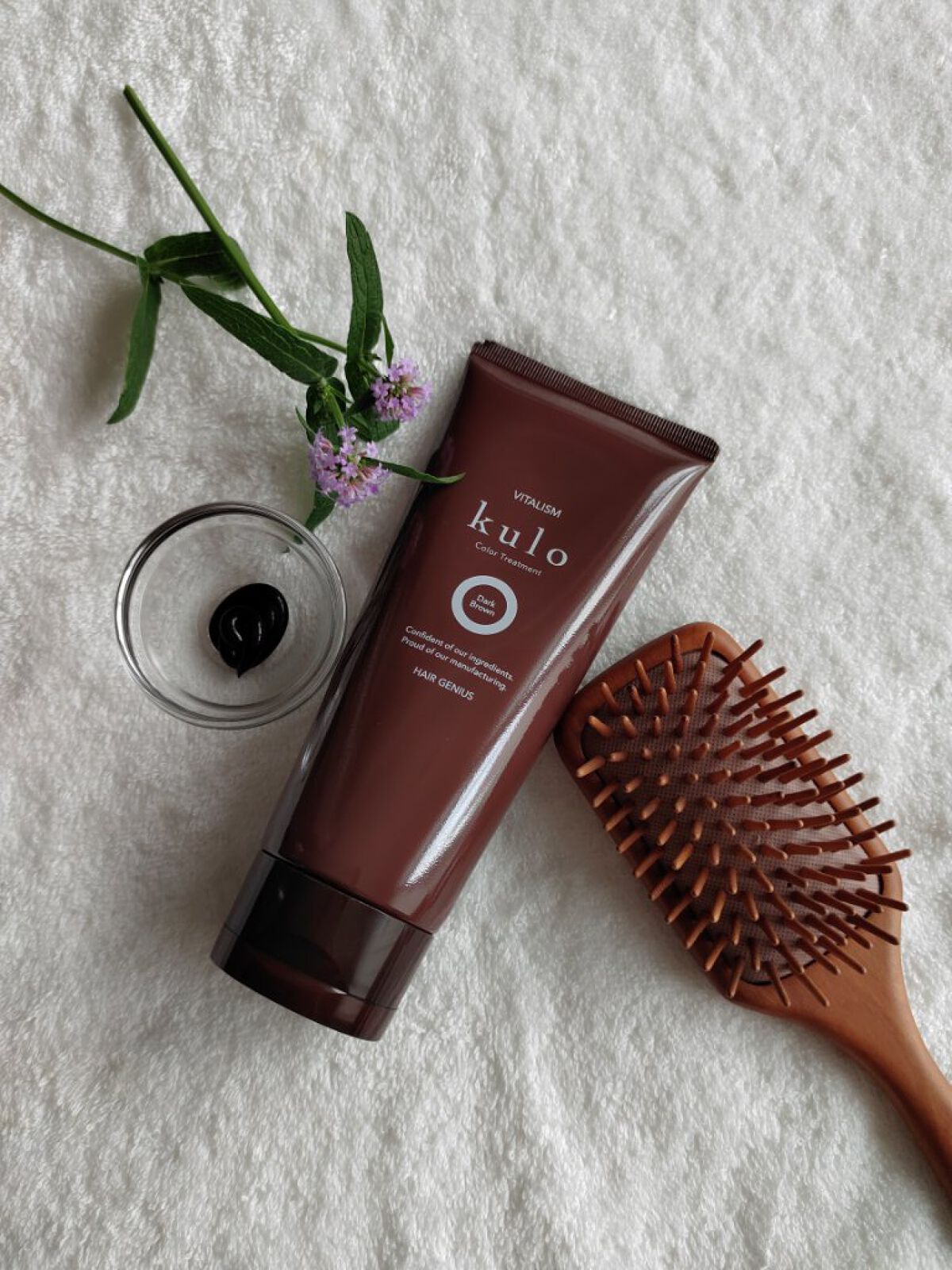 カラートリートメントkulo/VITALISM/洗い流すヘアトリートメントを使ったクチコミ（3枚目）