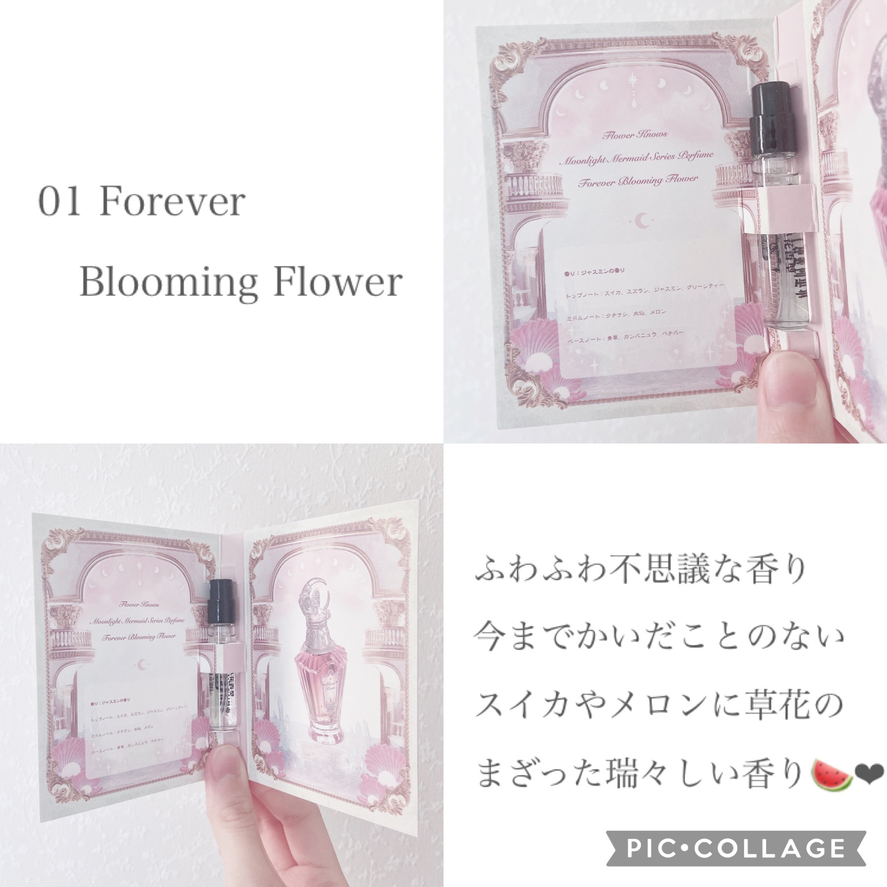 月光人魚パフューム/FlowerKnows/香水(レディース)を使ったクチコミ（3枚目）