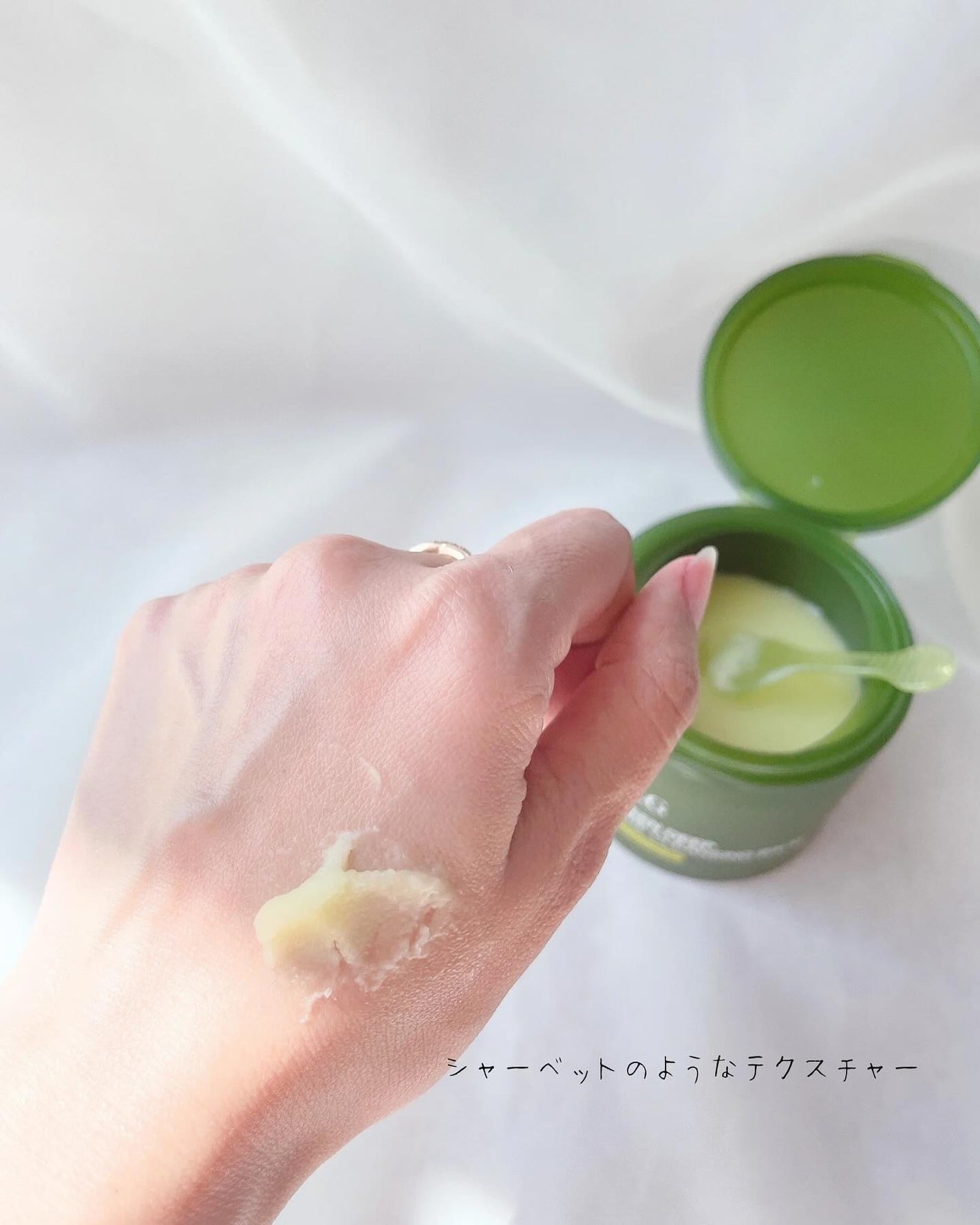 グリーンディープポアクレンジングバーム/Dr.G/クレンジングバームを使ったクチコミ(3枚目)