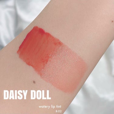 ウォータリー リップ ティント/DAISY DOLL by MARY QUANT/口紅を使ったクチコミ（4枚目）