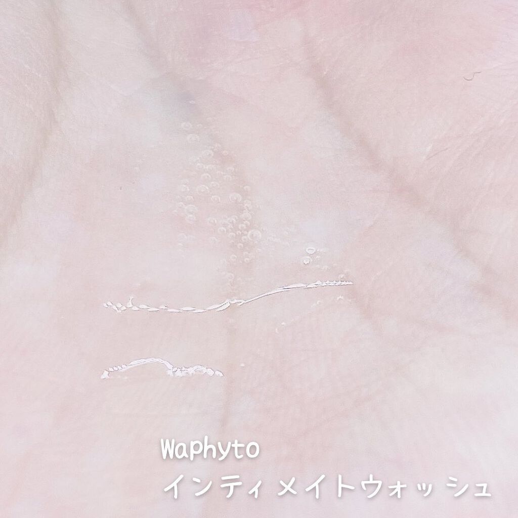 Intimate Wash インティメイト ウォッシュ/Waphyto/デリケートゾーンケアを使ったクチコミ(4枚目)
