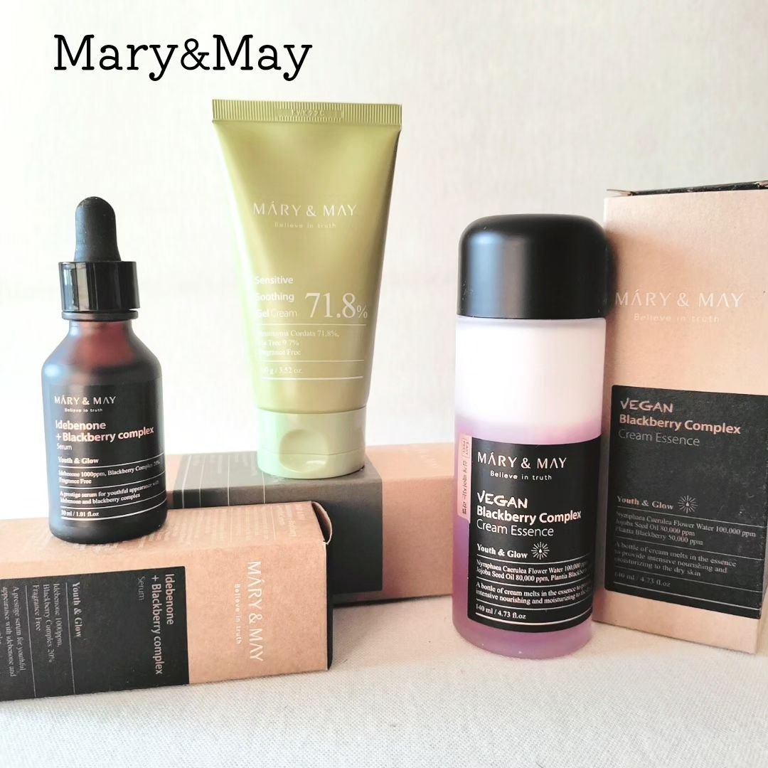 ヴィーガンブラックベリー コンプレックスクリームエッセンス/MARY&MAY/化粧水を使ったクチコミ（1枚目）