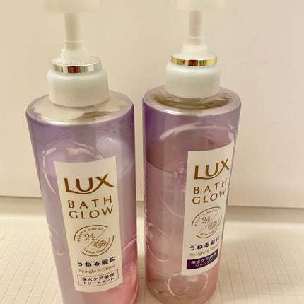 バスグロウ ストレート&シャイン シャンプー/トリートメント/LUX/市販シャンプーを使ったクチコミ(1枚目)
