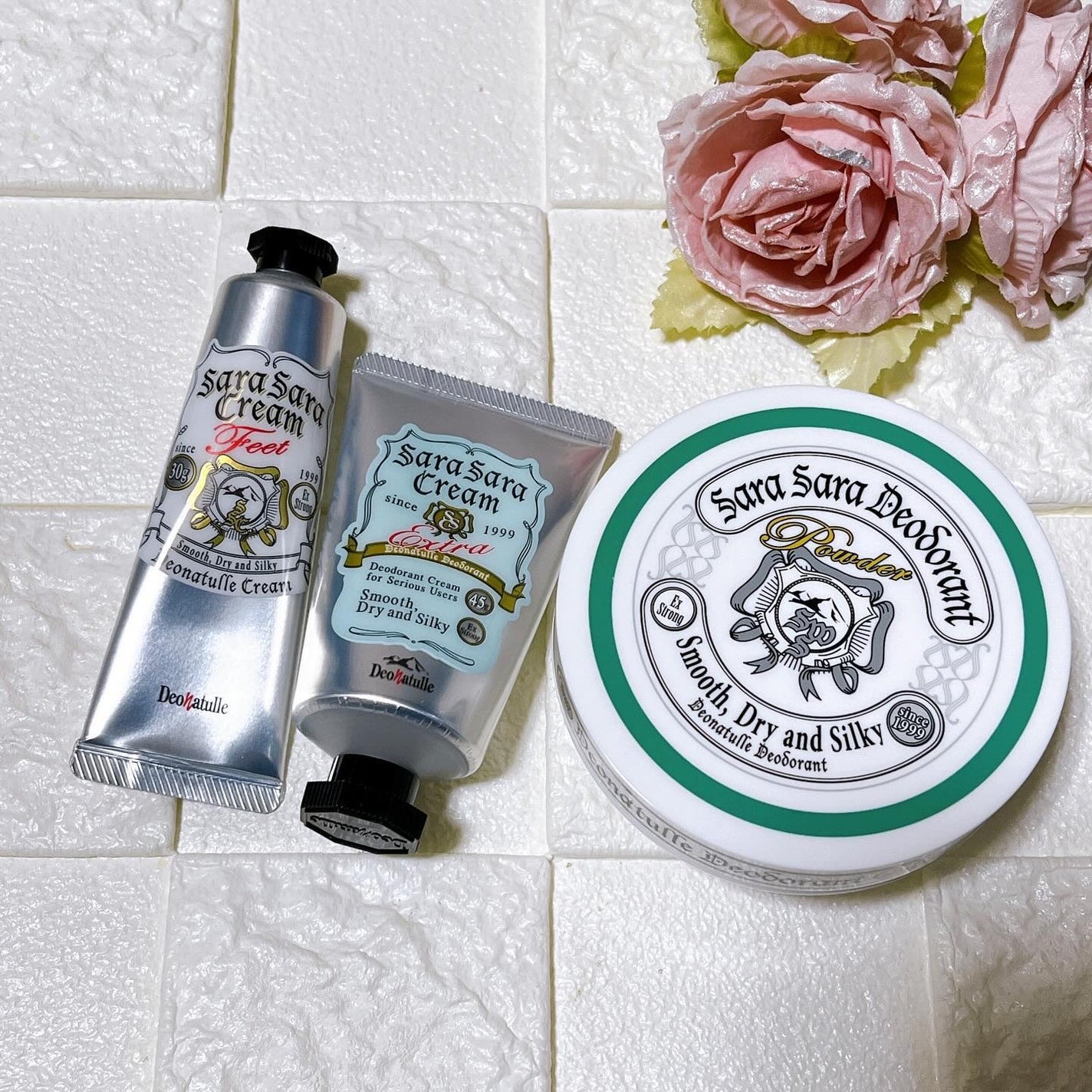 薬用さらさらクリーム/デオナチュレ/デオドラント・制汗剤を使ったクチコミ(4枚目)