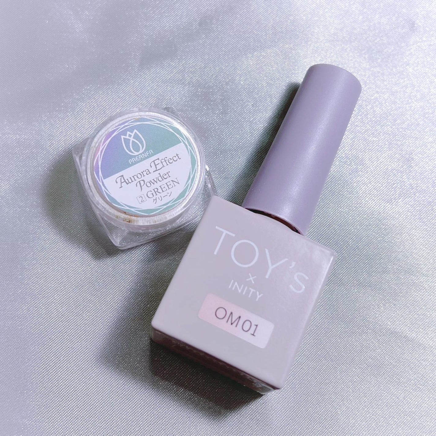 なかやまちえこ on LIPS 「オーロラ×マグネット🪄⠀⠀@ikr828⠀#nail#nail..」(3枚目)