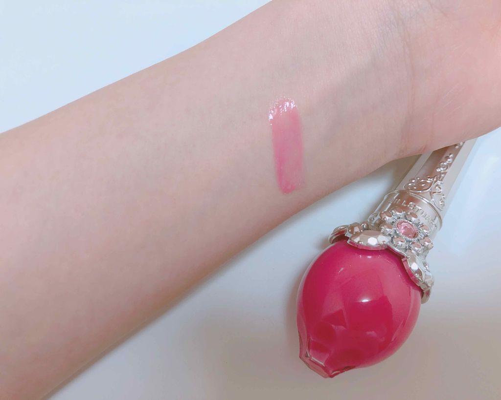 フォーエヴァージューシー オイルルージュ シアー/JILL STUART/口紅を使ったクチコミ（2枚目）