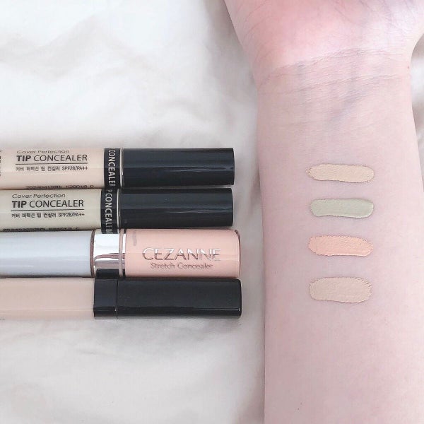 コンシーラーの色・明るさの選び方《シミ・色素沈着・クマ・ニキビ》悩み別の使い分けをレクチャー!