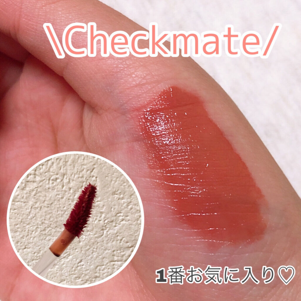 ロングラスティンググロウティント/MELALOWE/リップティントを使ったクチコミ（3枚目）