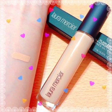 💛laura mercier
フローレスフュージョンウルトラロングウェアコンシーラー 2W

明るすぎず…暗すぎない2Wの色を選択💡
クマや赤みをきちんと隠してくれます🙆🏻‍♀️1回では心配な私は…2回