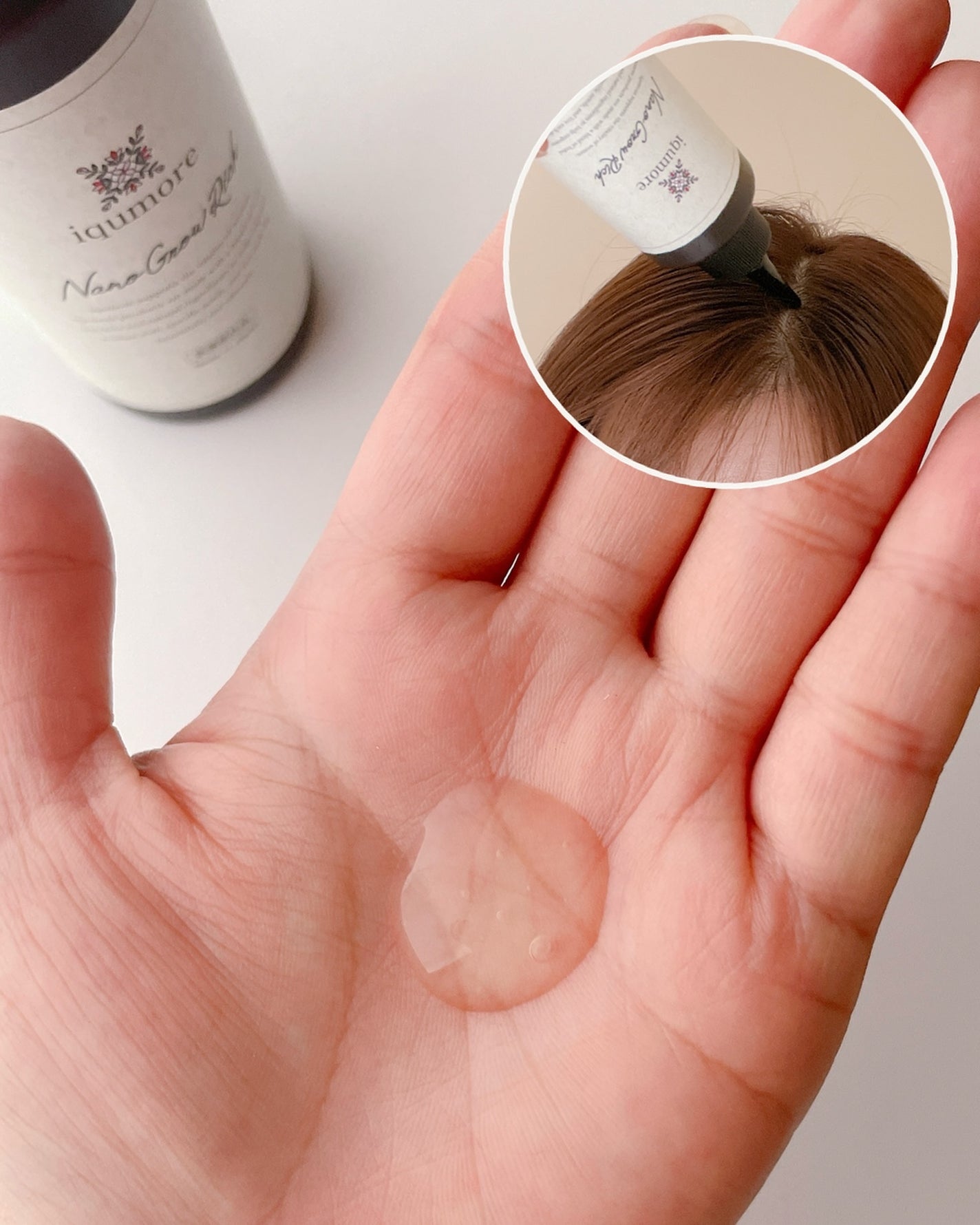 ナノグロウリッチ/iqumore/頭皮ローションを使ったクチコミ(3枚目)