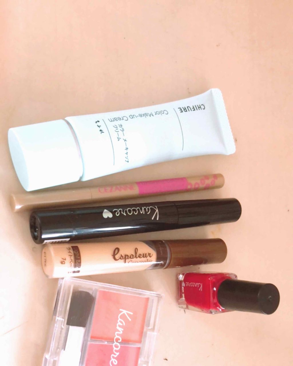 カラー メーキャップ クリーム(グリーン)/ちふれ/化粧下地を使ったクチコミ（1枚目）