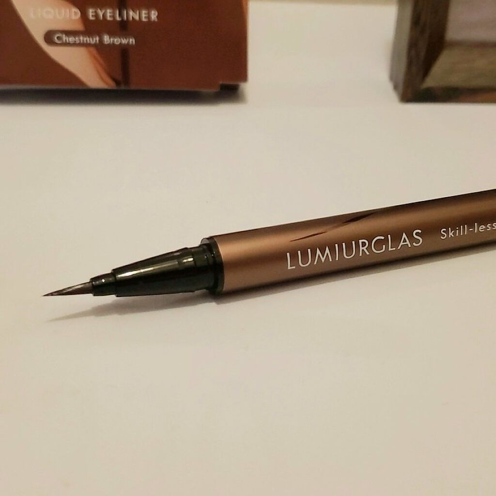 スキルレスライナー/LUMIURGLAS/リキッドアイライナーを使ったクチコミ（2枚目）