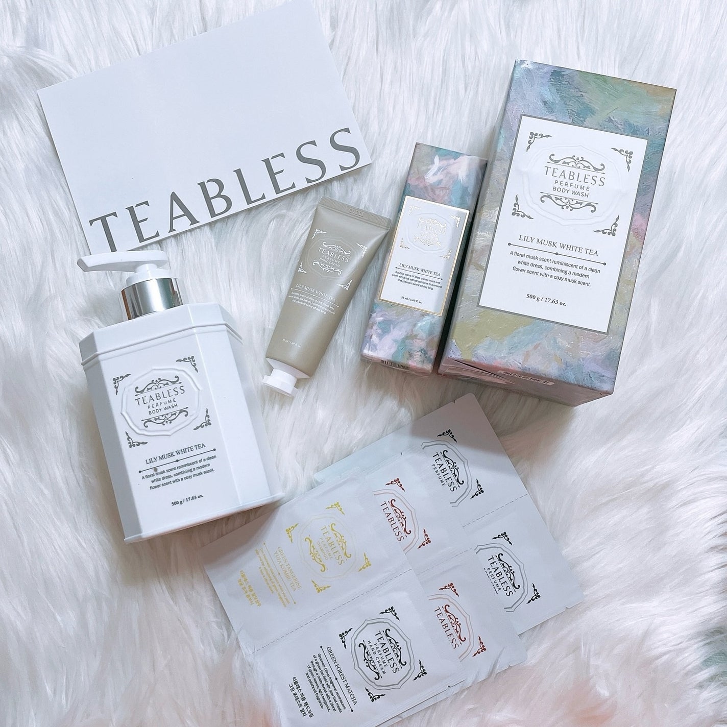 パフュームボディウォッシュ リリームスクホワイトティー/TEABLESS/ボディソープを使ったクチコミ(6枚目)