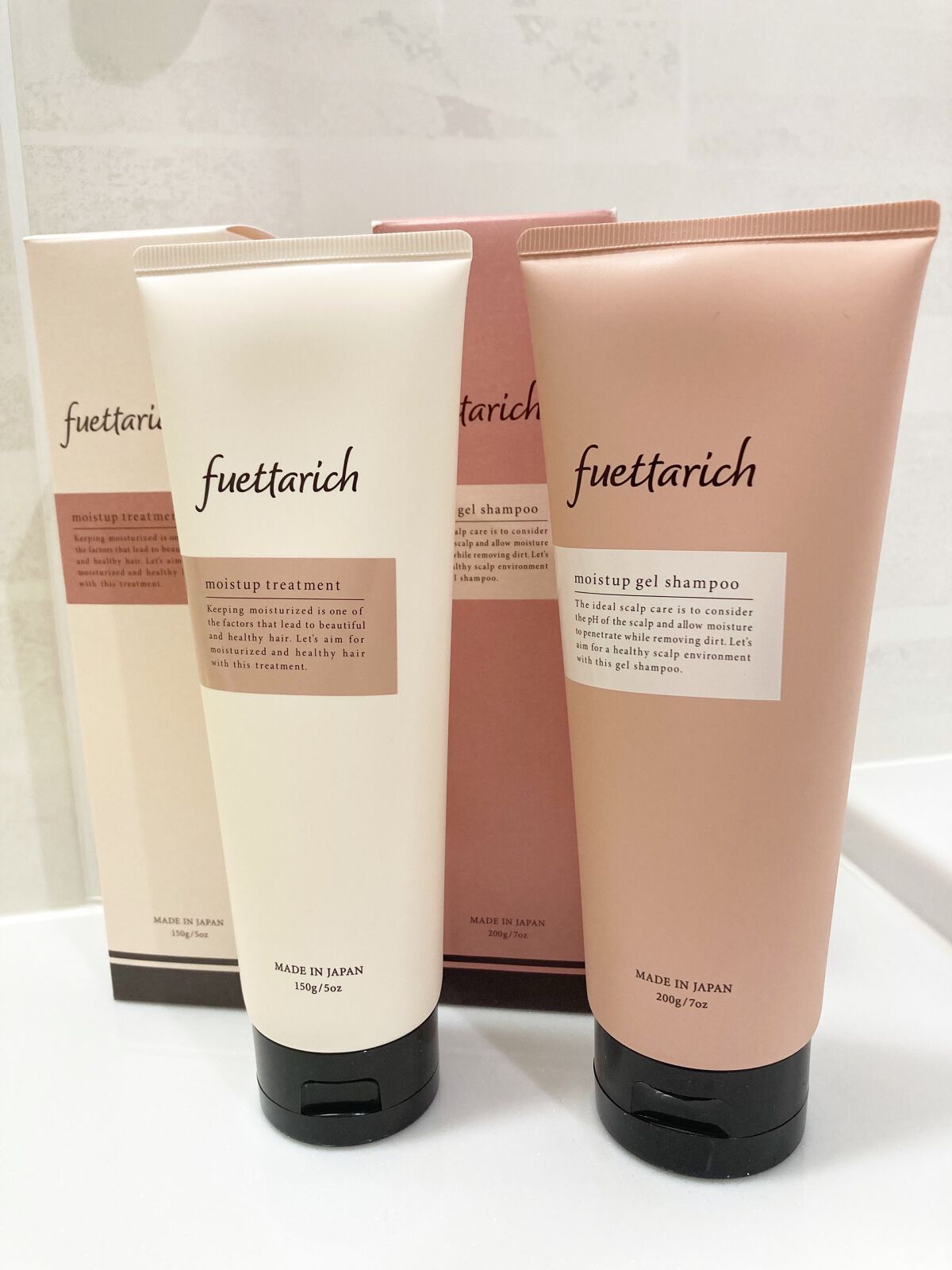 モイストアップ ジェル シャンプー/トリートメント/fuettarich (フエッタリッチ)/サロンシャンプーを使ったクチコミ（2枚目）